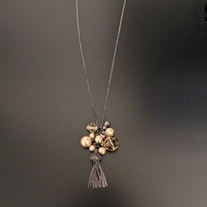 J. Crew Elegant Tassel Necklace